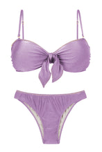 Laden Sie das Bild in den Galerie-Viewer, Product Front: Rio De Sol Set Set Shimmer-Harmonia Bandeau-Knot Essential
