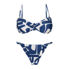 Laden Sie das Bild in den Galerie-Viewer, Product Front: Rio De Sol Set Set Pottery Bandeau-Crispy Cheeky-Crispy
