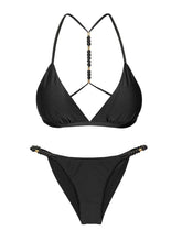 Laden Sie das Bild in den Galerie-Viewer, Product Front: Rio De Sol Set Set Shimmer-Black Tri-Fixo-Noa Cheeky-Noa
