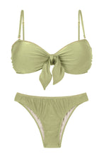 Laden Sie das Bild in den Galerie-Viewer, Product Front: Rio De Sol Set Set Oliva Bandeau-No Essential
