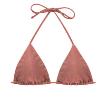 Laden Sie das Bild in den Galerie-Viewer, Product Front: Rio De Sol Oberteil Top Shimmer-Copper Tri-Inv
