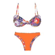 Laden Sie das Bild in den Galerie-Viewer, Product Back: Rio De Sol Set Set Garden-Flower Bandeau-Joy Essential
