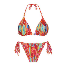 Laden Sie das Bild in den Galerie-Viewer, Product Back: Rio De Sol Set Set Floral-Scales Tri-Inv Lacinho
