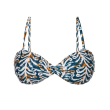 Laden Sie das Bild in den Galerie-Viewer, Product Front: Rio De Sol Oberteil Top Ikat Twist
