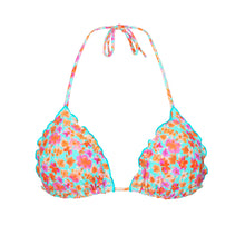 Laden Sie das Bild in den Galerie-Viewer, Product Front: Rio De Sol Oberteil Top Ditsy-Sky Frufru
