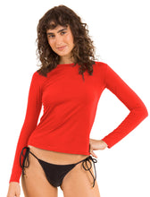 Laden Sie das Bild in den Galerie-Viewer, Gallery: Rio De Sol Oberteil Rouge Rash-Guard

