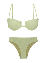 Laden Sie das Bild in den Galerie-Viewer, Product Front: Rio De Sol Set Set Brisa-Pistache Juliette Essential
