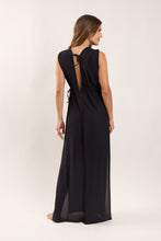 Laden Sie das Bild in den Galerie-Viewer, Black Long Dress Soleil
