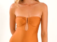 Laden und Abspielen von Videos im Galerie-Viewer, Video: Rio De Sol Badeanzug Shimmer-Nocciola Sara-Op
