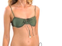 Laden und Abspielen von Videos im Galerie-Viewer, Video: Rio De Sol Oberteil Top Shimmer-Croco Balconet-Tie
