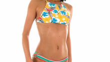 Laden und Abspielen von Videos im Galerie-Viewer, Video: Rio De Sol Oberteil Soutien Canarinho Sporty
