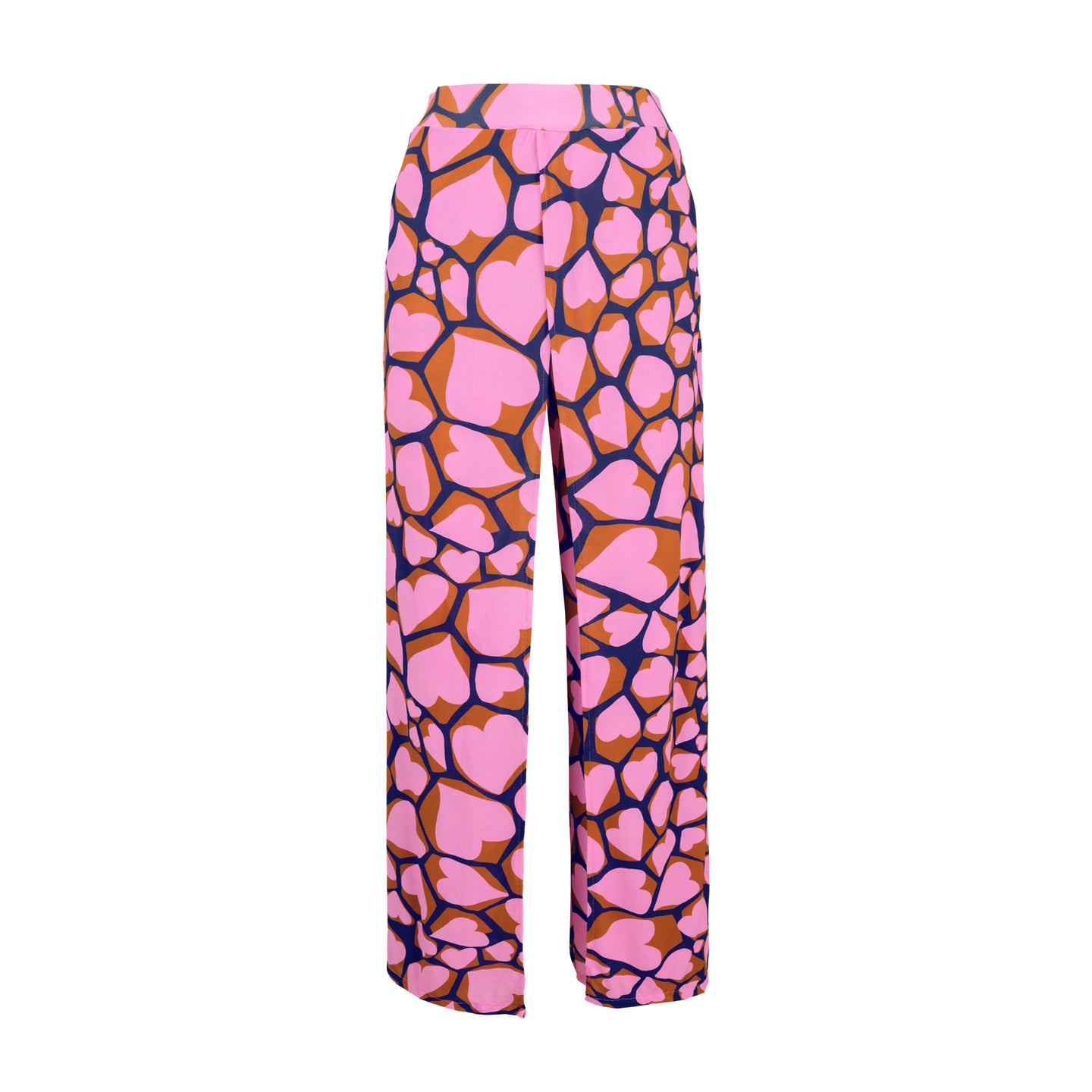 Product Front: Rio De Sol Strandhosen Amore-Pink Wide Pants