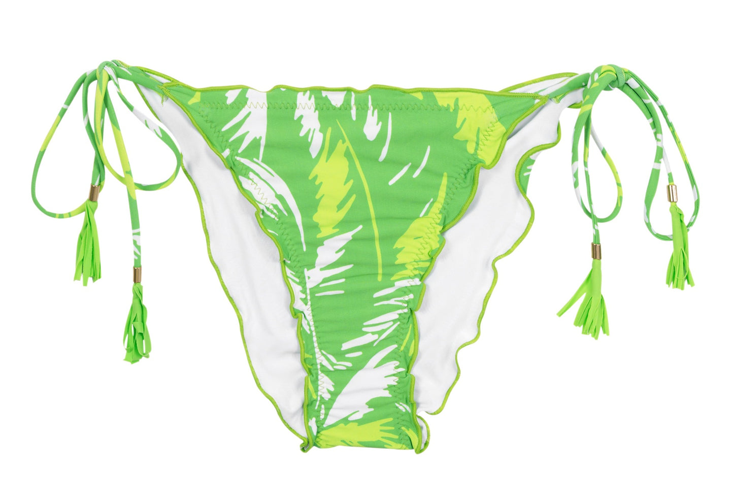 Product Front: Rio De Sol Unterteil Bottom Green-Palms Frufru-Comfy