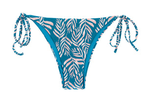 Product Front: Rio De Sol Unterteil Bottom Palms-Blue Ibiza