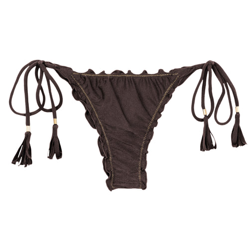 Product Front: Rio De Sol Unterteil Bottom Shimmer-Coffee Frufru-Fio