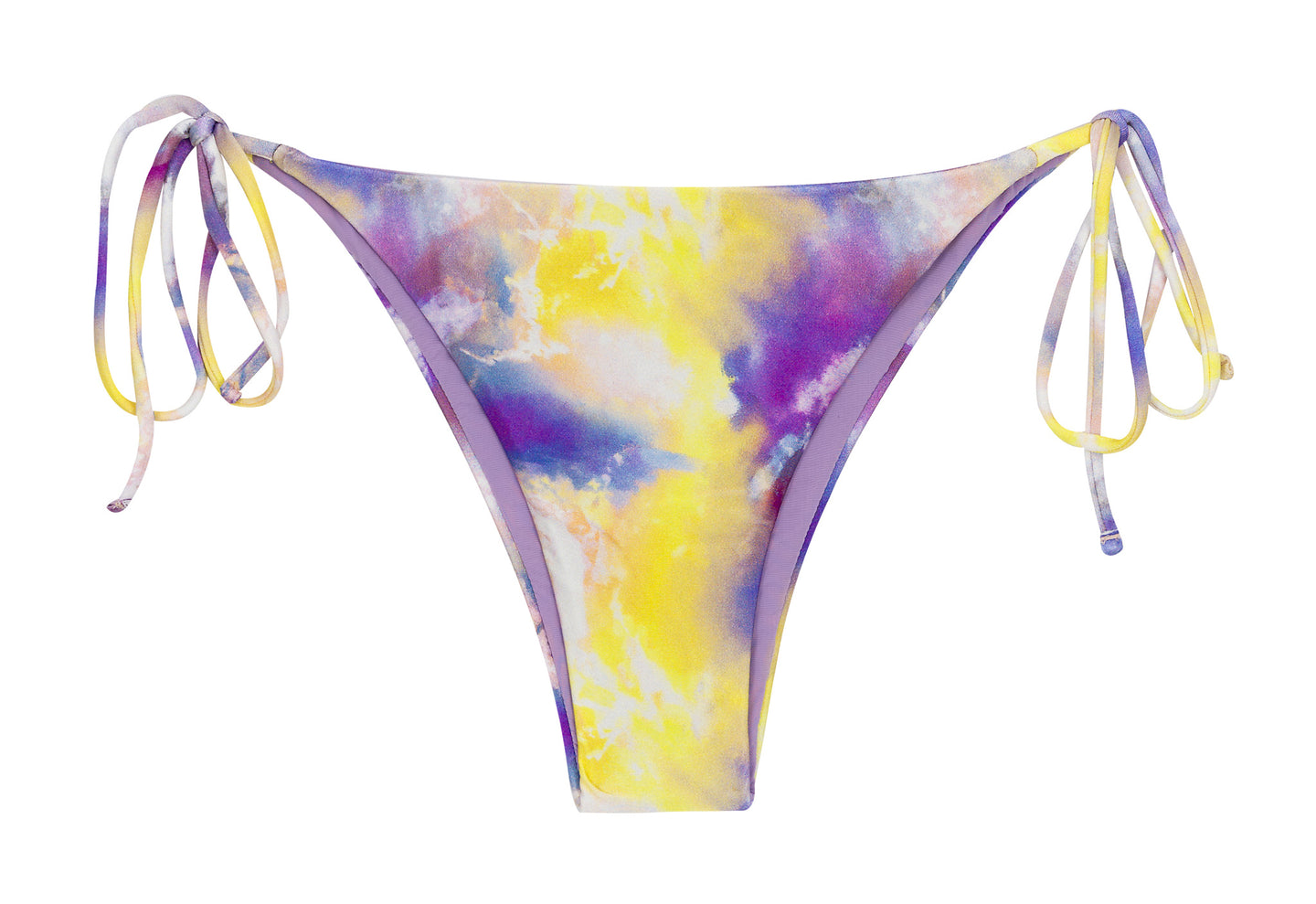 Product Front: Rio De Sol Unterteil Bottom Tiedye-Purple Ibiza