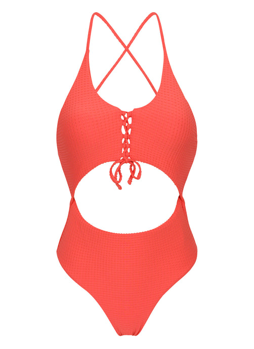 Product Front: Rio De Sol Badeanzug Dots-Tabata Ivy Strap