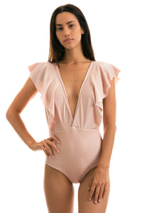 Model Front: Rio De Sol Badeanzug Essence Frill