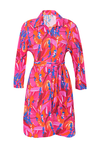 Product Front: Rio De Sol Hemdblusenkleid Flavors Chemise