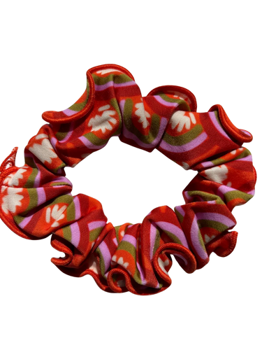 Product Front: Rio De Sol Haar-Accessoires Floral-Scales Scrunchie