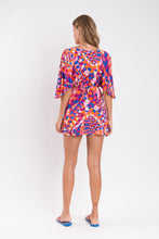 Laden Sie das Bild in den Galerie-Viewer, Model Back: Rio De Sol Strandkleid Funny Mini Dress
