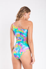Laden Sie das Bild in den Galerie-Viewer, Model Back: Rio De Sol Badeanzug Fusion Maeve

