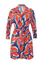 Laden Sie das Bild in den Galerie-Viewer, Product Front: Rio De Sol Strandkleid Leaves Chemise
