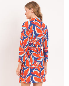 Image 07: Rio De Sol Strandkleid Leaves Chemise