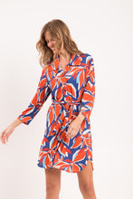 Laden Sie das Bild in den Galerie-Viewer, Image 11: Rio De Sol Strandkleid Leaves Chemise

