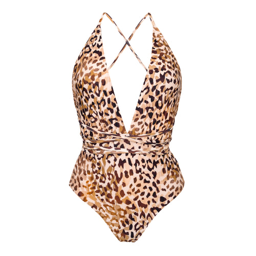 Product Front: Rio De Sol Badeanzug Leopard New Vegas