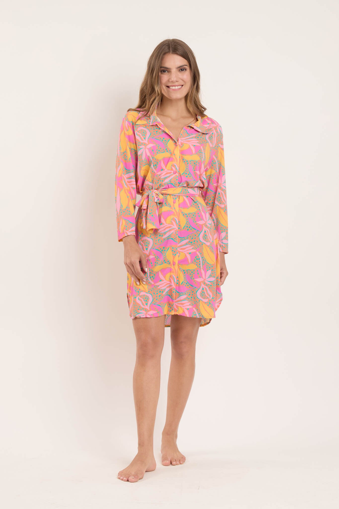 Model Front: Rio De Sol Strandkleid Lyla Chemise