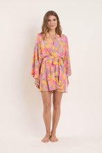 Laden Sie das Bild in den Galerie-Viewer, Model Front: Rio De Sol Strandkleid Lyla Kimono
