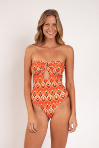 Model Front: Rio De Sol Badeanzug Maracai Sara-Op