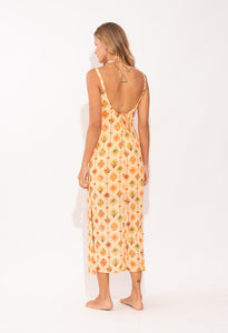 Model Back: Rio De Sol Strandkleid Mosaico Saida Yara