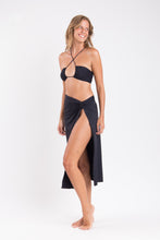 Laden Sie das Bild in den Galerie-Viewer, Image 03: Rio De Sol Strandrock Nero Long-Skirt-Knot
