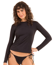 Laden Sie das Bild in den Galerie-Viewer, Gallery: Rio De Sol Oberteil Nero Rash-Guard
