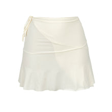 Laden Sie das Bild in den Galerie-Viewer, Product Front: Rio De Sol Strandrock Off-White Mini Skirt
