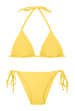 Laden Sie das Bild in den Galerie-Viewer, Product Front: Rio De Sol Set Set Amarelo Tri-Inv Lacinho

