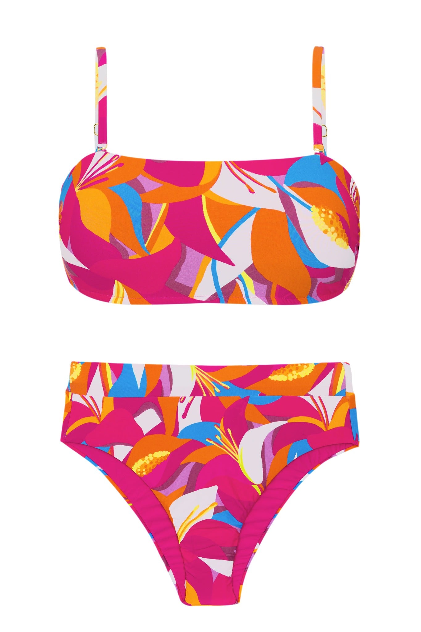 Product Front: Rio De Sol Set Set Antelope Bandeau-Reto Hotpant-Cos