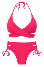 Laden Sie das Bild in den Galerie-Viewer, Product Front: Rio De Sol Set Set Dots-Virtual-Pink Kate Madrid
