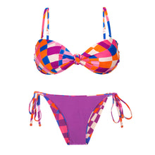 Laden Sie das Bild in den Galerie-Viewer, Product Back: Rio De Sol Set Set Funny Bandeau-Joy Lacinho
