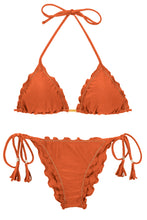 Laden Sie das Bild in den Galerie-Viewer, Product Front: Rio De Sol Set Set Paprica Frufru
