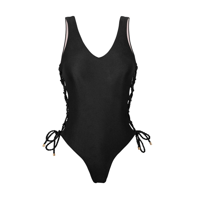 Product Front: Rio De Sol Badeanzug Shimmer-Black Zoe