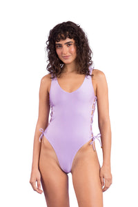 Model Front: Rio De Sol Badeanzug Shimmer-Harmonia Zoe