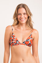 Laden Sie das Bild in den Galerie-Viewer, Gallery: Rio De Sol Oberteil Top Amore-Red Tri-Fixo
