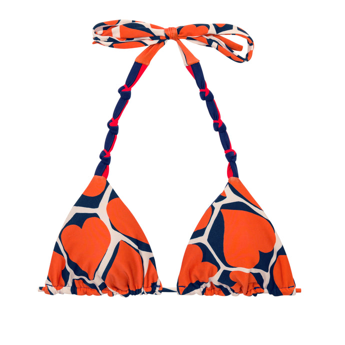 Product Front: Rio De Sol Oberteil Top Amore-Red Tri-Rev