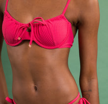 Laden Sie das Bild in den Galerie-Viewer, Image 09: Rio De Sol Oberteil Top Dots-Virtual-Pink Balconet-Tie
