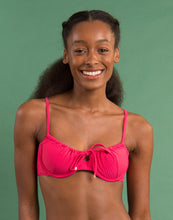 Laden Sie das Bild in den Galerie-Viewer, Image 11: Rio De Sol Oberteil Top Dots-Virtual-Pink Balconet-Tie

