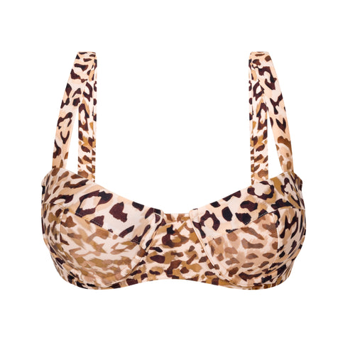 Product Front: Rio De Sol Oberteil Top Leopard Amelia