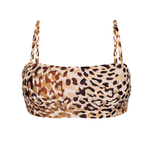 Product Front: Rio De Sol Oberteil Top Leopard Bandeau-Reto